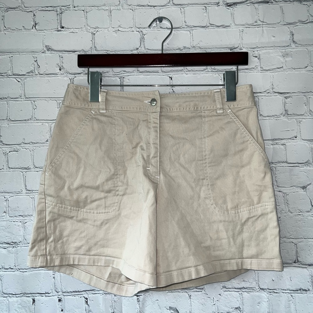 Talbots Kids White / Cream Bermuda shorts size 20 - Picture 2 of 12